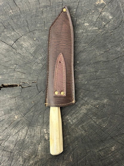 9" Bunka Pro Knife, Ostrich Bone, SS440 - 220mm