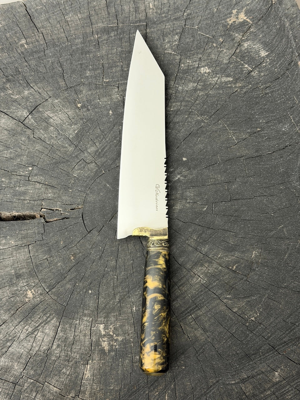9" Bunka Pro, Predator Custom Block, SS440 - 220mm