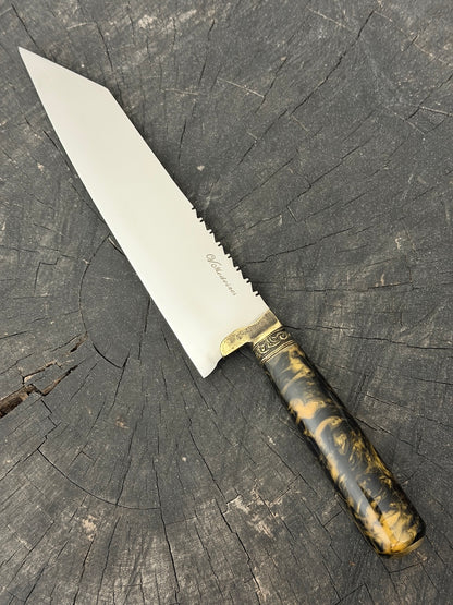 9" Bunka Pro, Predator Custom Block, SS440 - 220mm