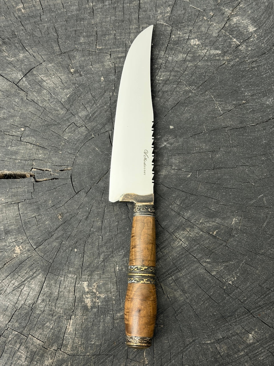 8" Artisan Knife, Ipê Hardwood, SS440 - 190mm