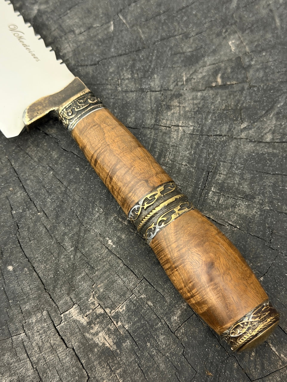 8" Artisan Knife, Ipê Hardwood, SS440 - 190mm