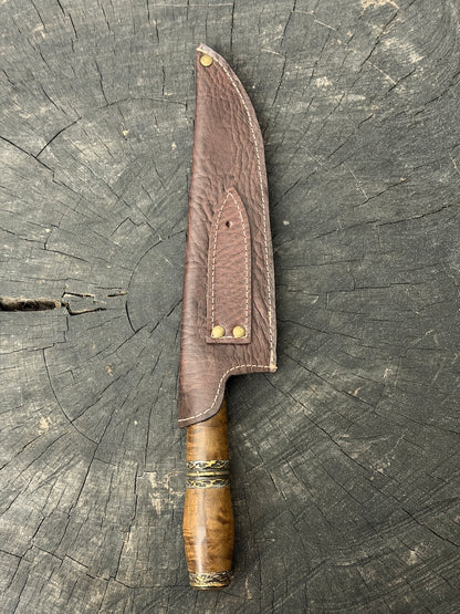 8" Artisan Knife, Ipê Hardwood, SS440 - 190mm