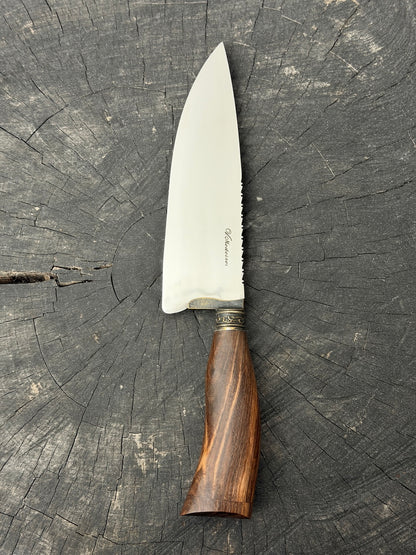 8" Picanha Chef Knife, Native Ironwood, SS440 - 200mm