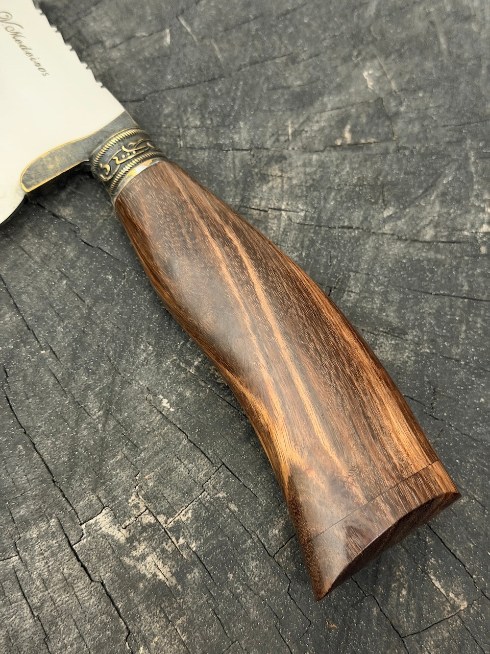8" Picanha Chef Knife, Native Ironwood, SS440 - 200mm