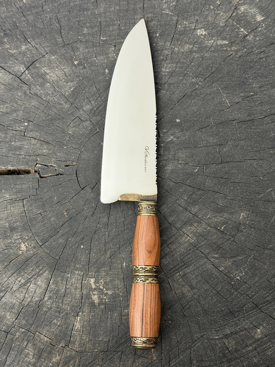 8" Picanha Chef Knife, Jacaranda Hardwood, SS440 - 200mm
