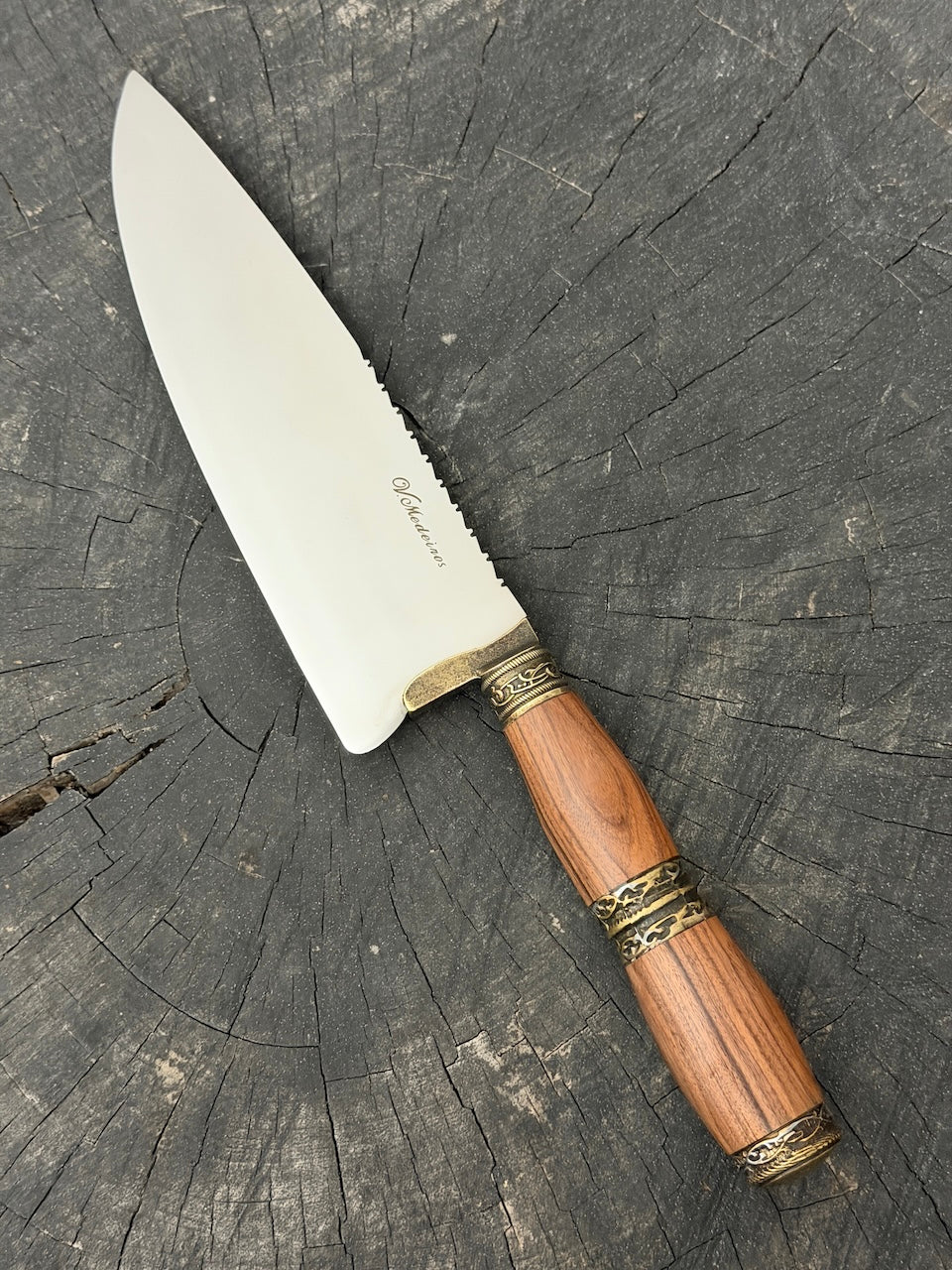 8" Picanha Chef Knife, Jacaranda Hardwood, SS440 - 200mm