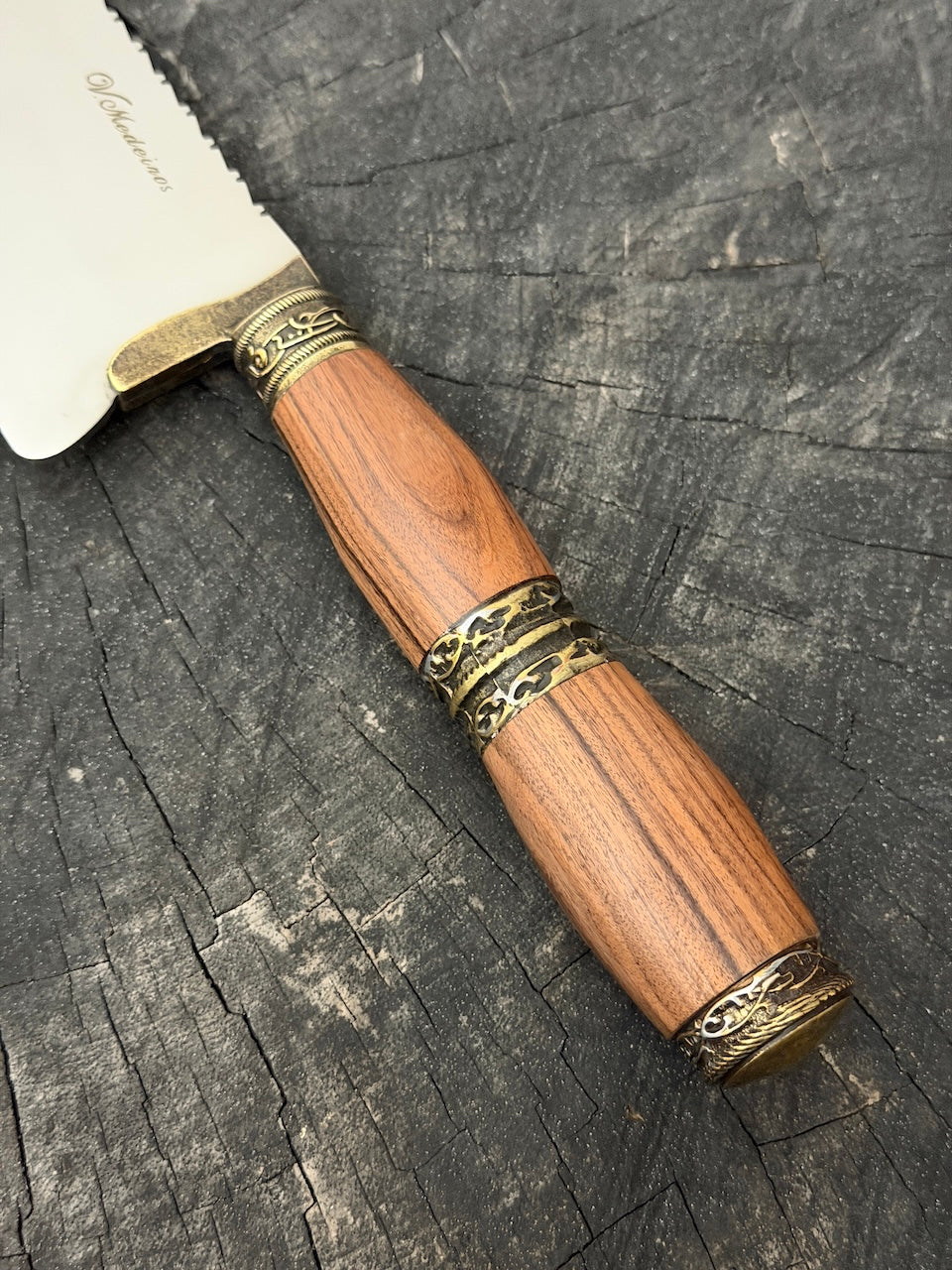 8" Picanha Chef Knife, Jacaranda Hardwood, SS440 - 200mm