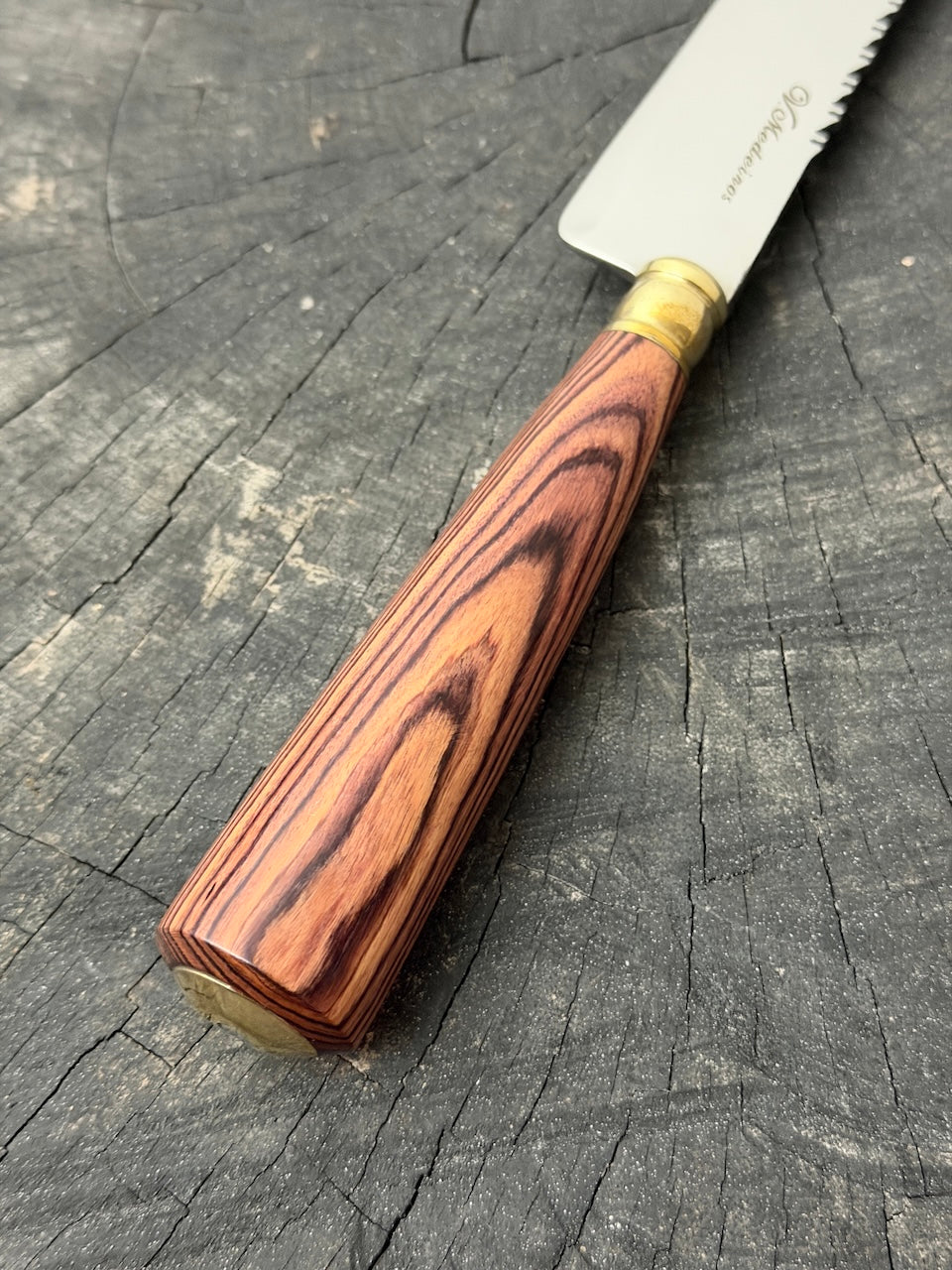 10" Chimango Knife, Violet Jacaranda Hardwood, SS440 - 250mm