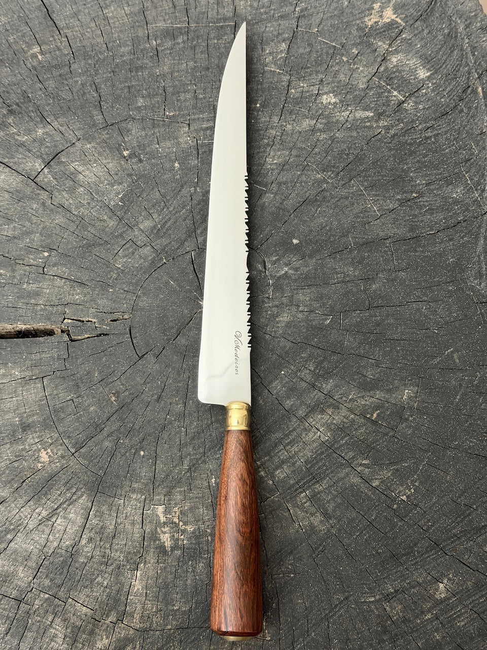 10" Chimango Knife, Brauninha Hardwood , SS440 - 250mm