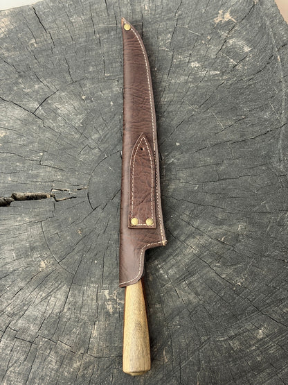 10" Chimango Knife, Brauninha Hardwood , SS440 - 250mm