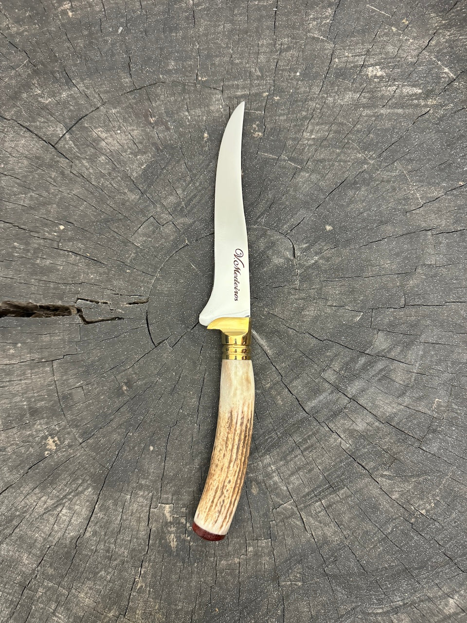 5&quot; Boning Knife, Deer Antler, SS420 - 130mm