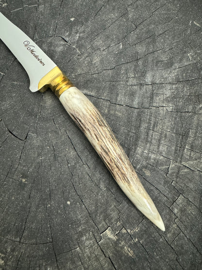 5&quot; Boning Knife, Deer Antler, SS420 - 130mm