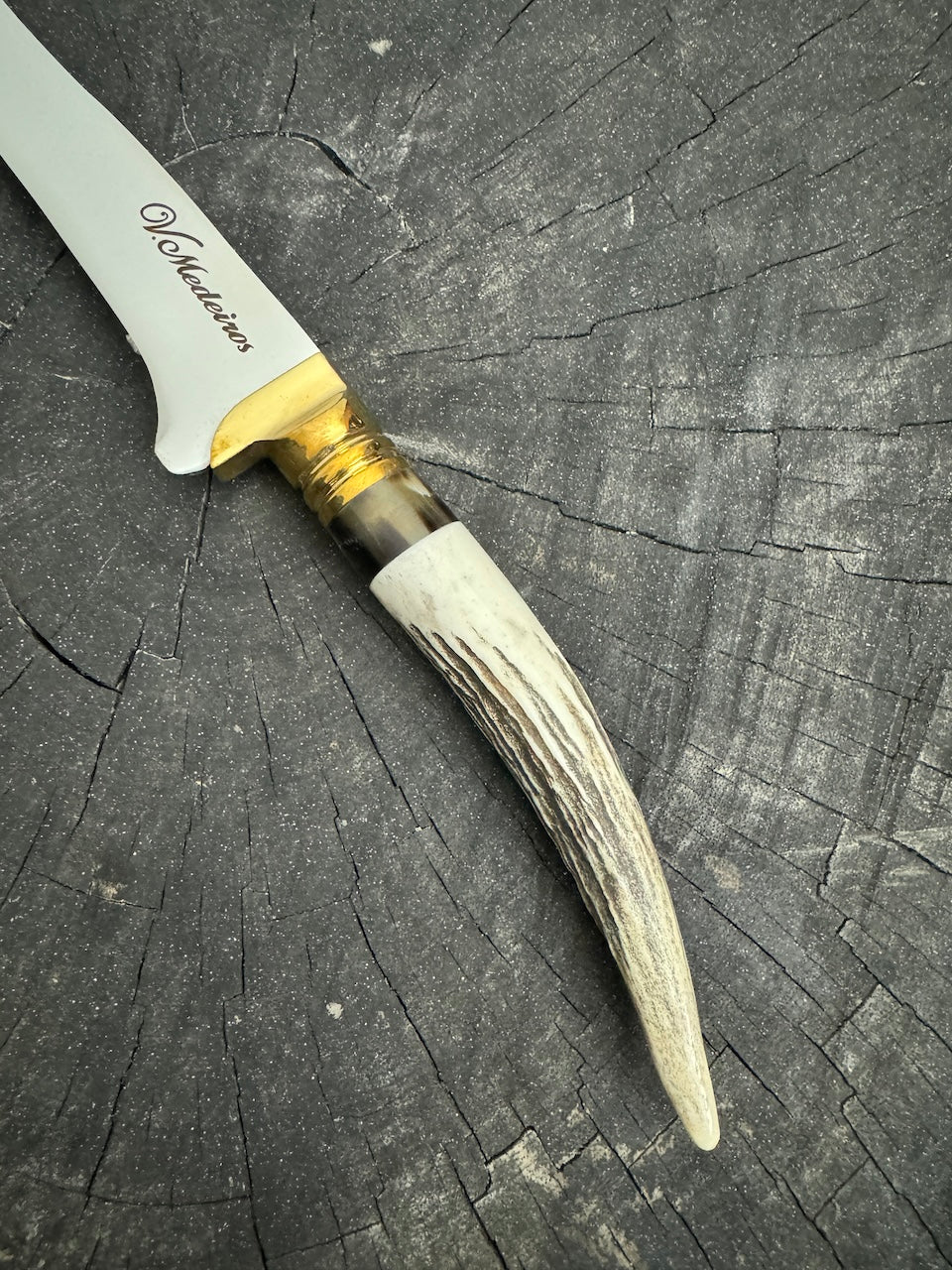 5&quot; Boning Knife, Deer Antler, SS420 - 130mm