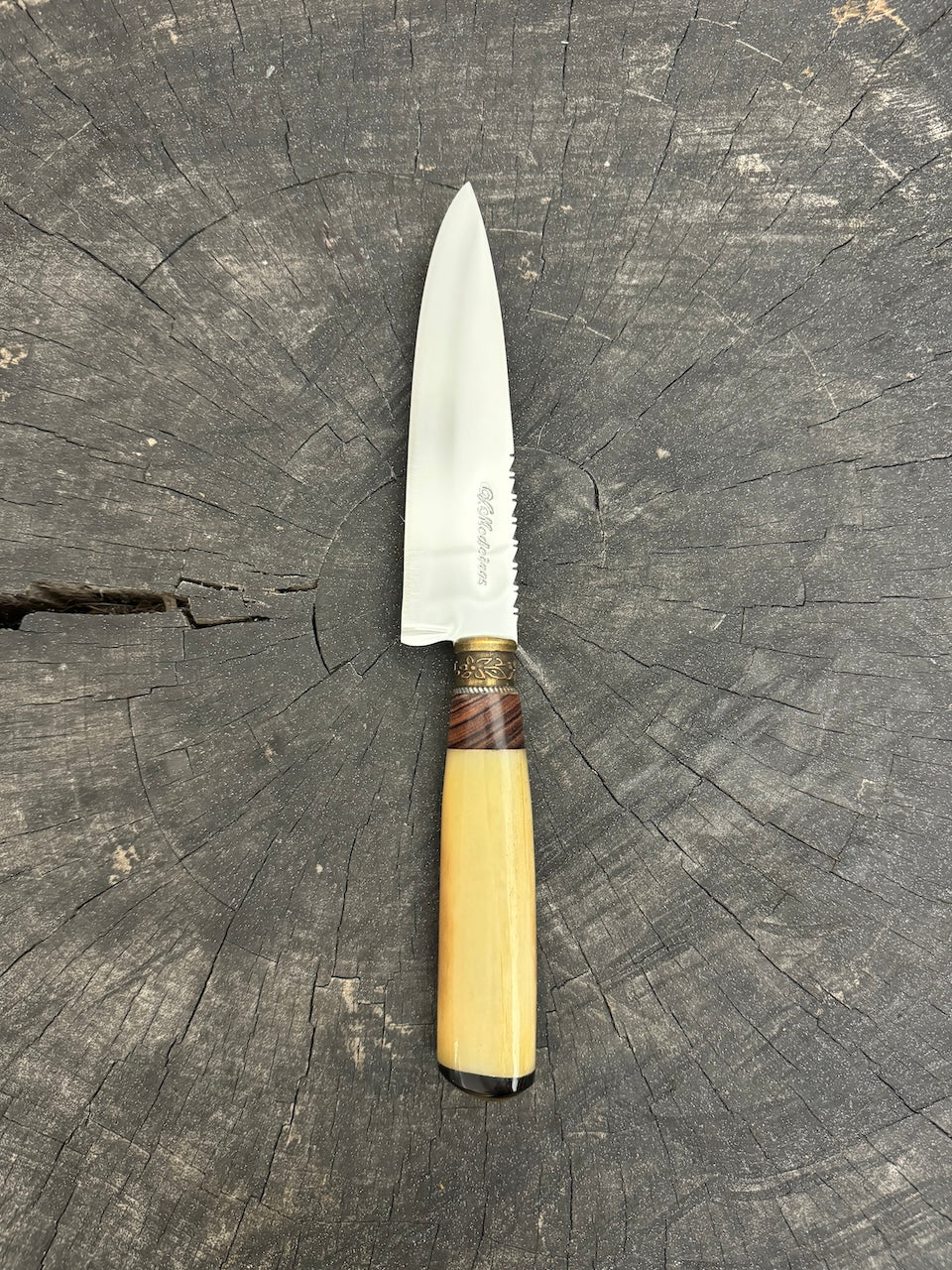 6&quot; Utility Knife, Ostrich Bone SS440 - 150mm