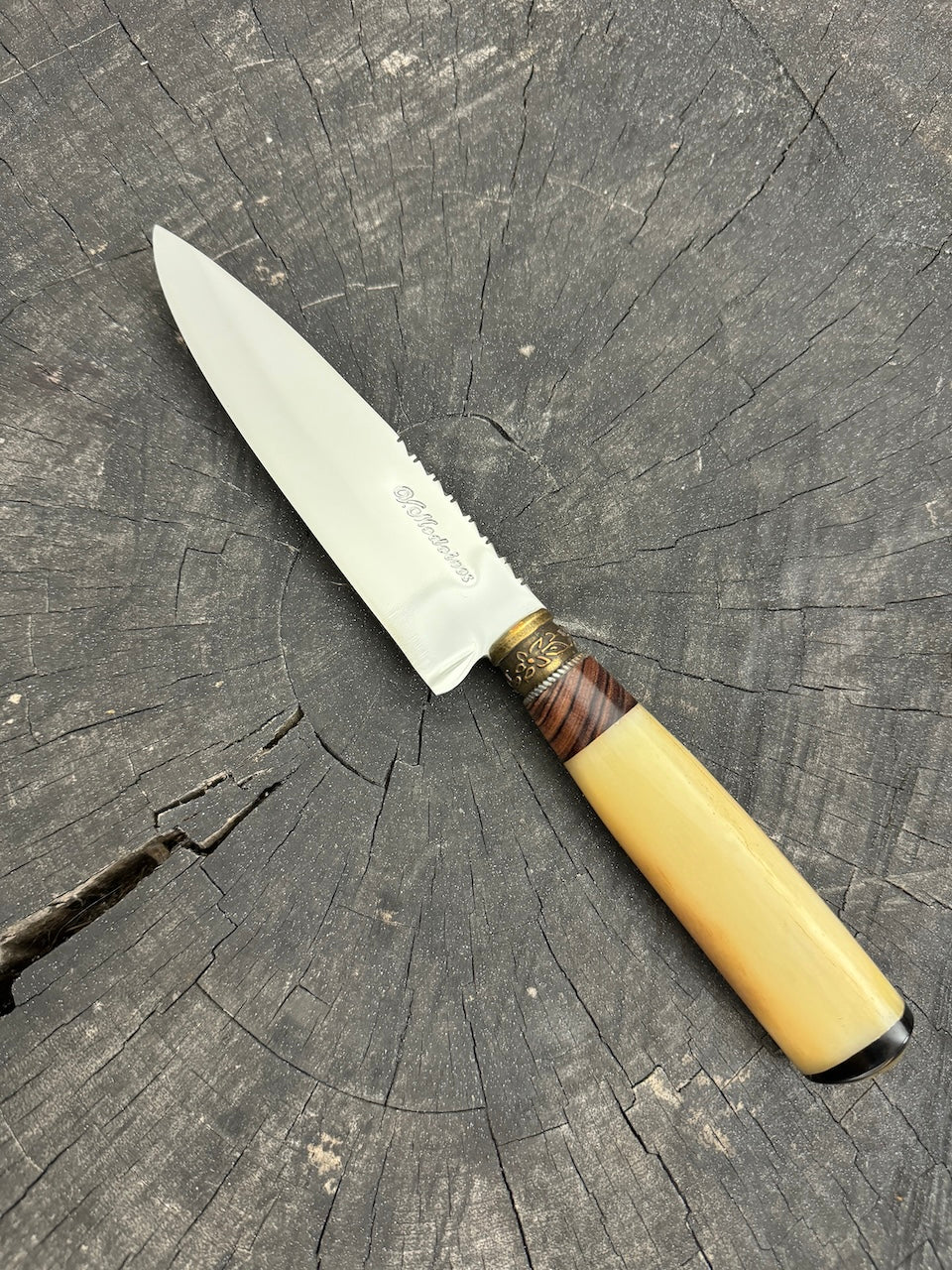 6&quot; Utility Knife, Ostrich Bone SS440 - 150mm