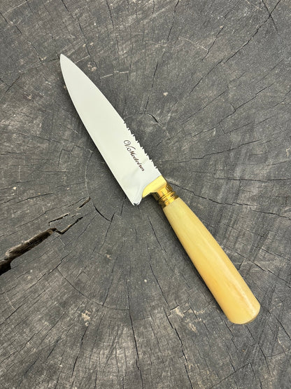 6&quot; Utility Knife, Ostrich Bone SS440 - 150mm