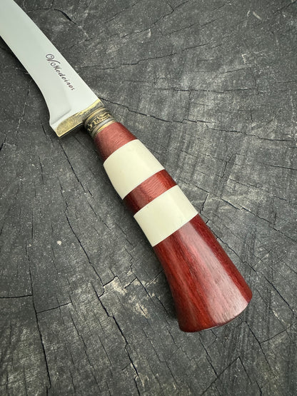 8&quot; Boning Knife, Pau Brasil Hardwood, SS420 - 200mm