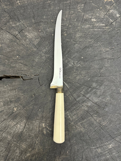 8&quot; Boning Knife, Ostrich Bone, SS420 - 200mm