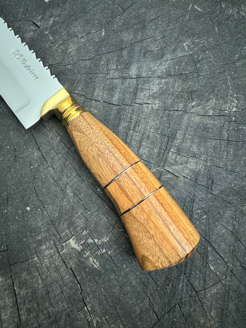 8&quot; Chef Knife, Jacaranda Hardwood, SS420 - 200mm