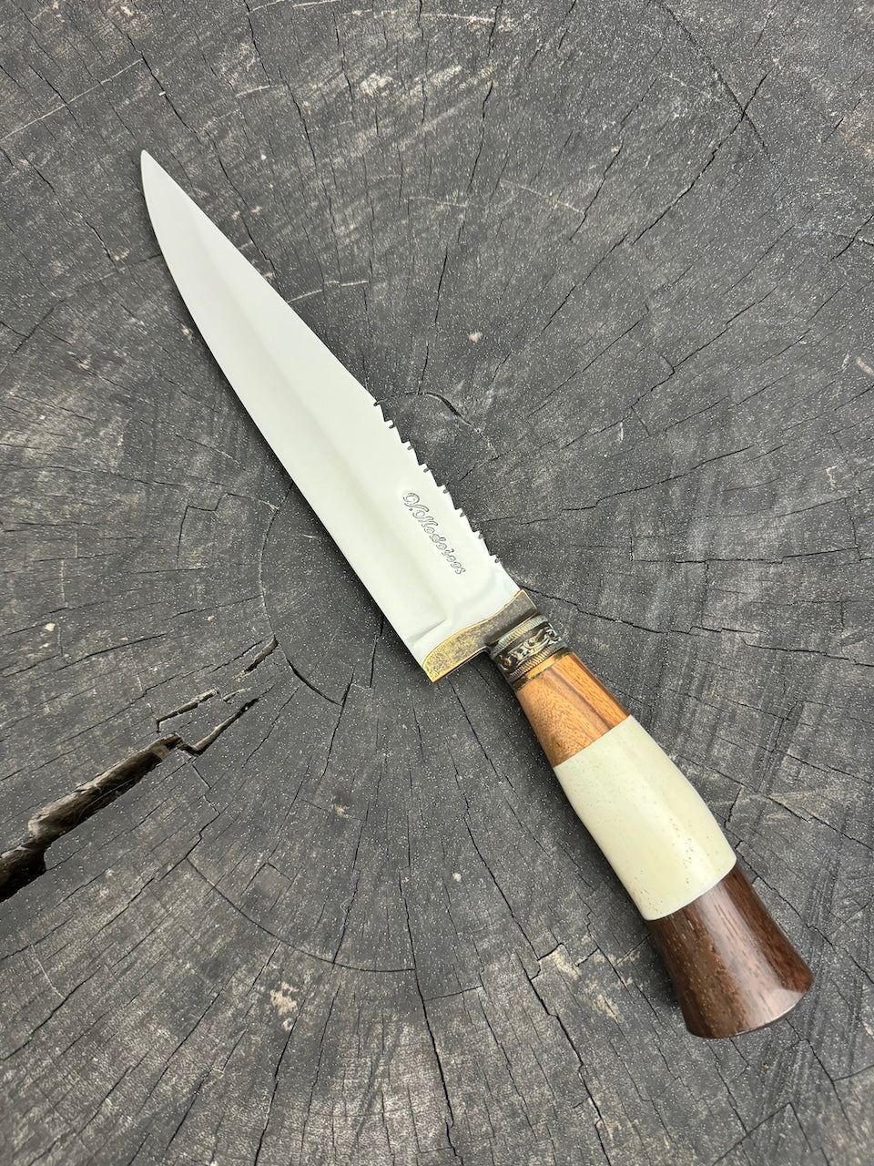 8&quot; Chef Knife, Mixed Hardwood, SS420 - 200mm