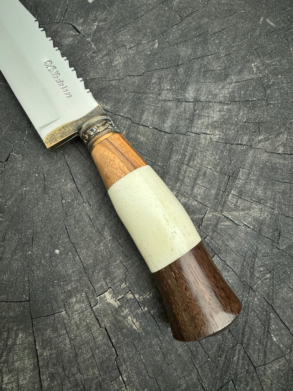 8&quot; Chef Knife, Mixed Hardwood, SS420 - 200mm