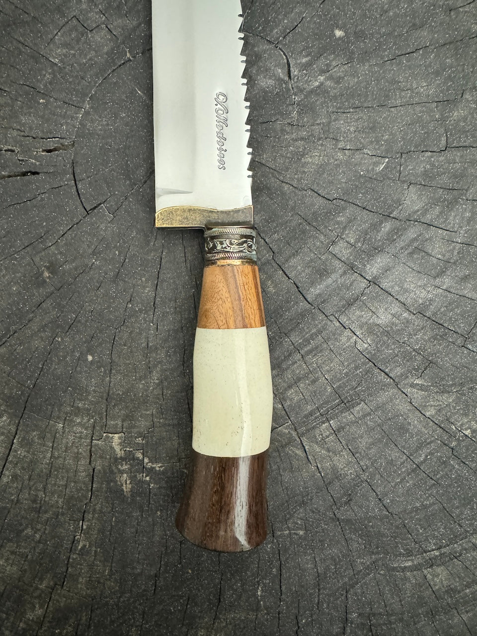 8&quot; Chef Knife, Mixed Hardwood, SS420 - 200mm