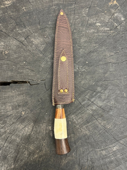 8&quot; Chef Knife, Mixed Hardwood, SS420 - 200mm