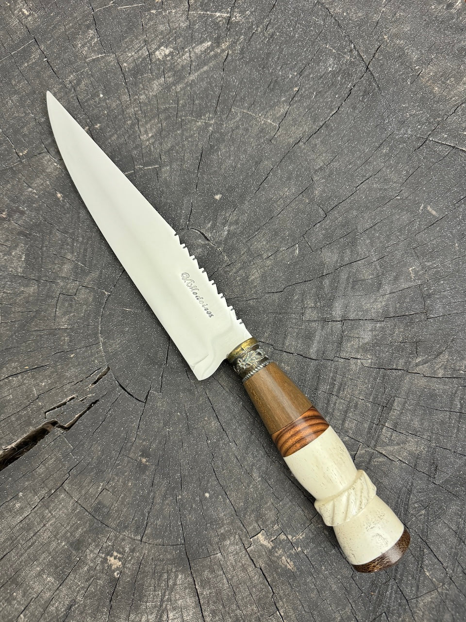 8&quot; Chef Knife, Mixed Hardwood, SS420 - 200mm