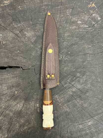 8&quot; Chef Knife, Mixed Hardwood, SS420 - 200mm