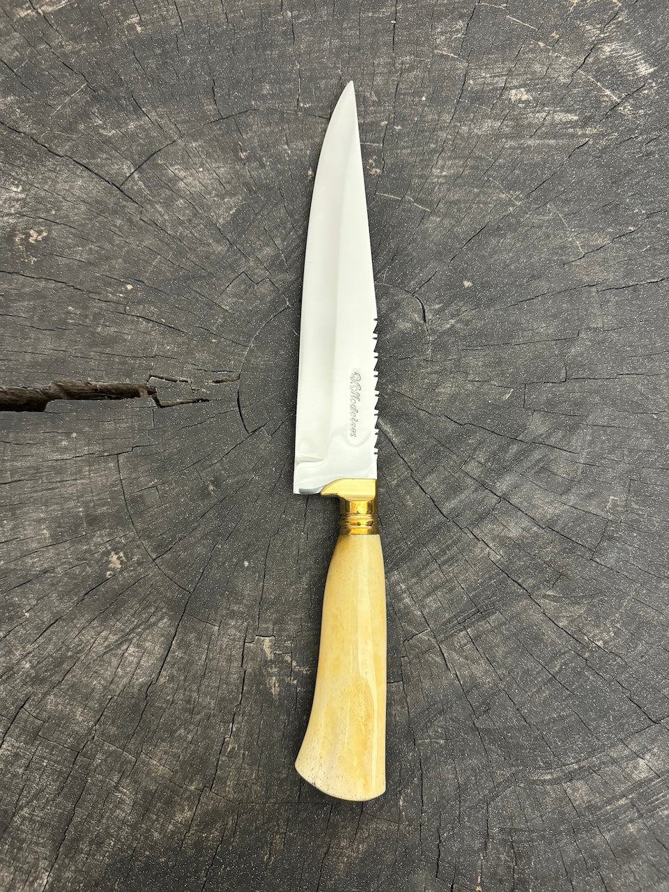 8&quot; Chef Knife, Ostrich Bone, SS420 - 200mm