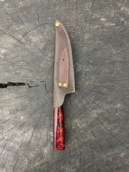 6&quot; Utility Knife, Custom Block, SS440 - 150mm