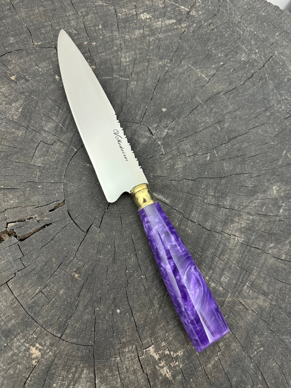 6&quot; Utility Knife, Custom Block, SS440 - 150mm