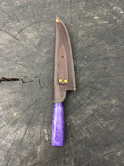 6&quot; Utility Knife, Custom Block, SS440 - 150mm