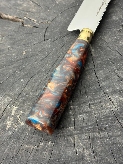 6&quot; Utility Knife, Custom Block, SS440 - 150mm