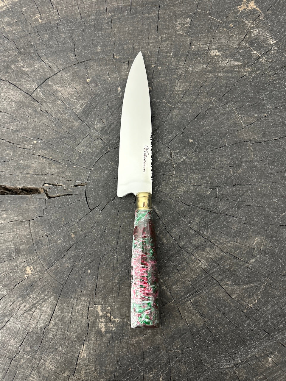 6&quot; Utility Knife, Custom Block, SS440 - 150mm