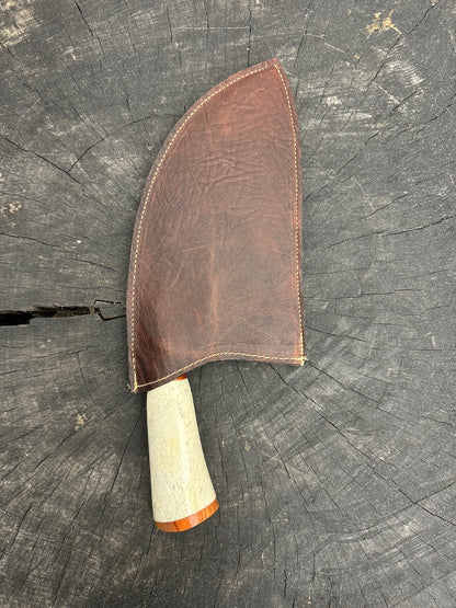 8&quot; Cutelo / Cleaver, Ostrich Bone, SS440 - 190mm