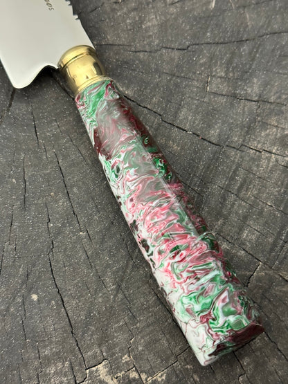 6&quot; Utility Knife, Custom Block, SS440 - 150mm