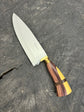 8" Picanha Chef Knife, Native Hardwood, SS440 - 200mm