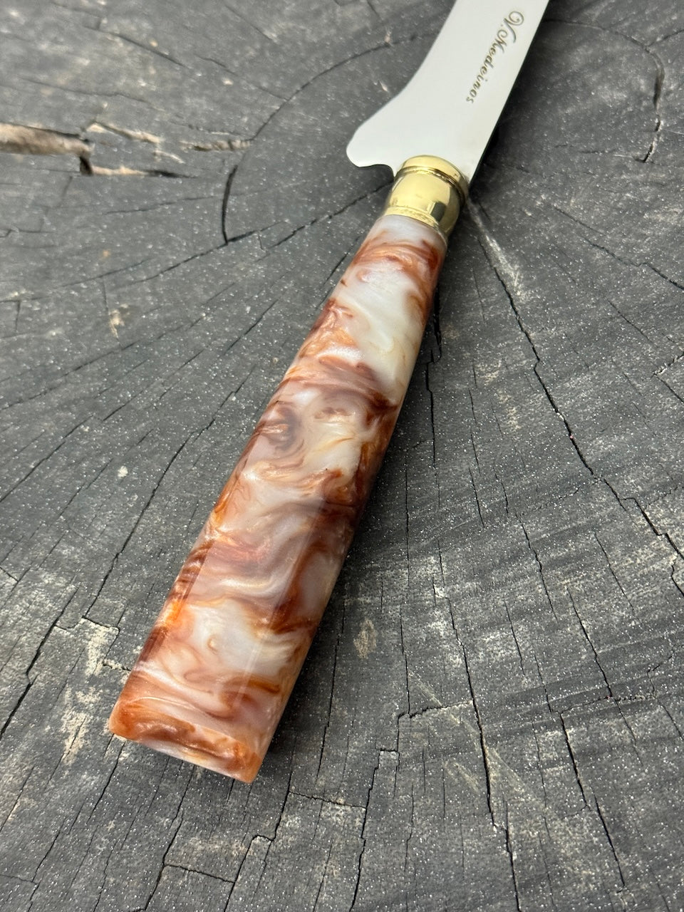 8&quot; Boning Knife, Custom Block, SS420 - 200mm