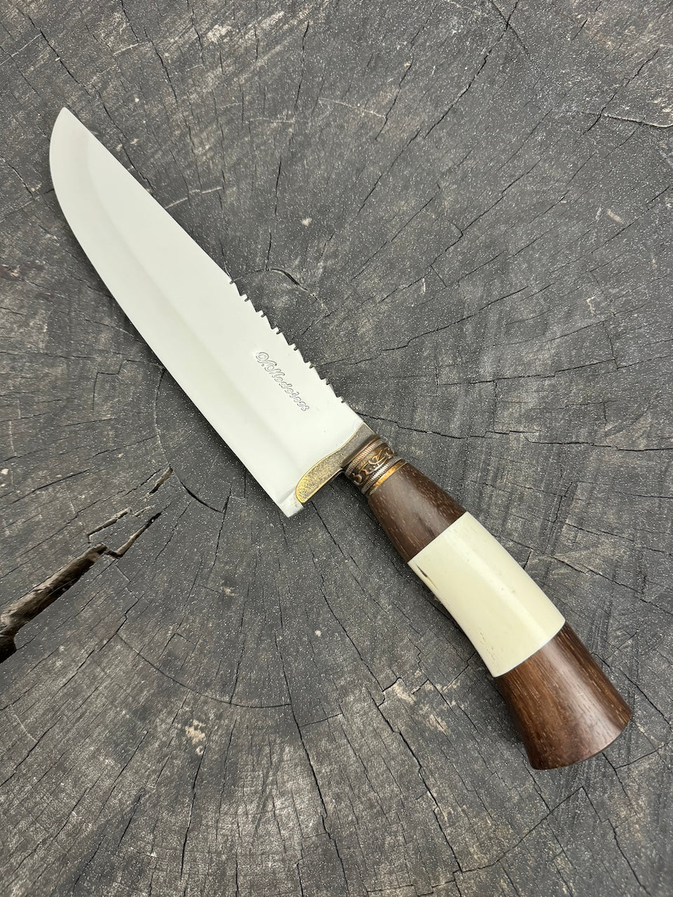 8&quot; Artisan Knife, Native Hardwood, SS440 - 190mm