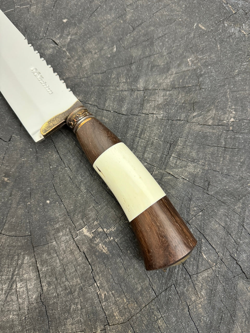 8&quot; Artisan Knife, Native Hardwood, SS440 - 190mm