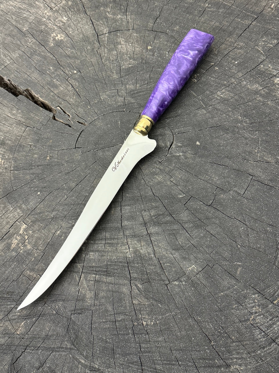 8&quot; Boning Knife, Custom Block, SS420 - 200mm