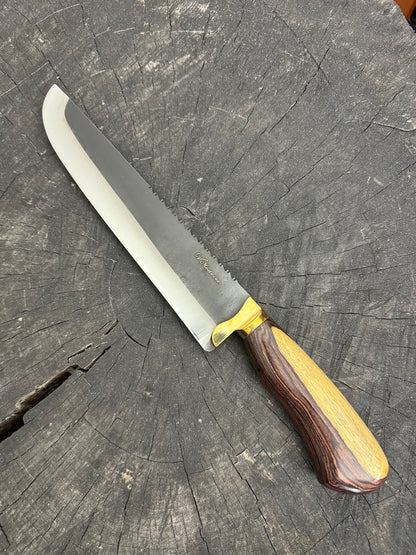 9&quot; Artisan BBQ Knife, Native Hardwood, RSS440 - 230mm