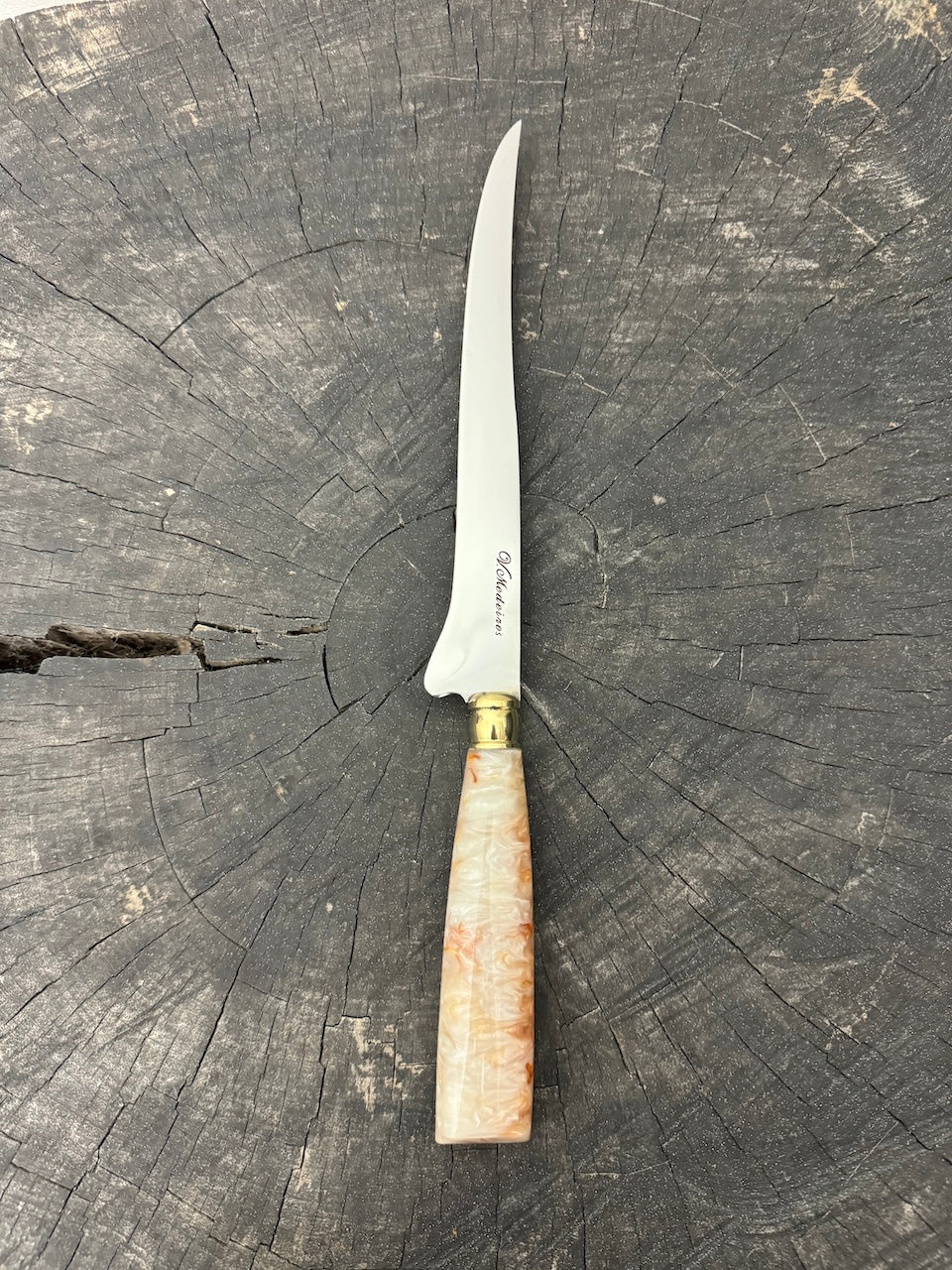 8&quot; Boning Knife, Custom Block, SS420 - 200mm