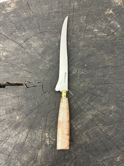 8&quot; Boning Knife, Custom Block, SS420 - 200mm