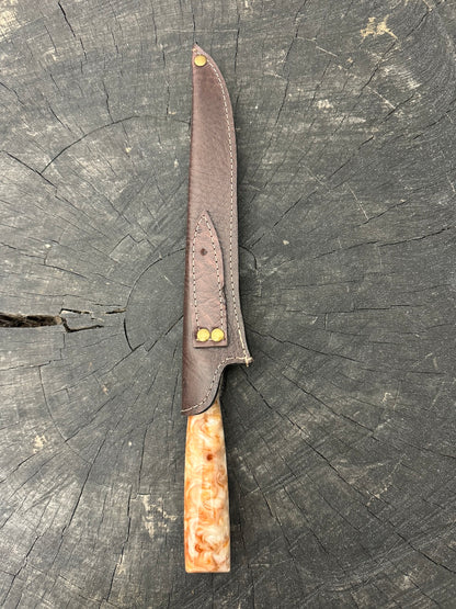 8&quot; Boning Knife, Custom Block, SS420 - 200mm