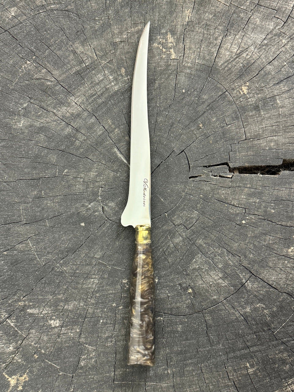 8&quot; Boning Knife, Custom Block, SS420 - 200mm