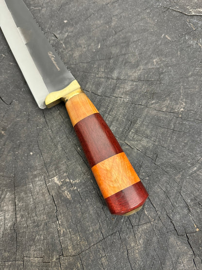 9&quot; Artisan BBQ Knife, Native Hardwood, RSS440 - 230mm