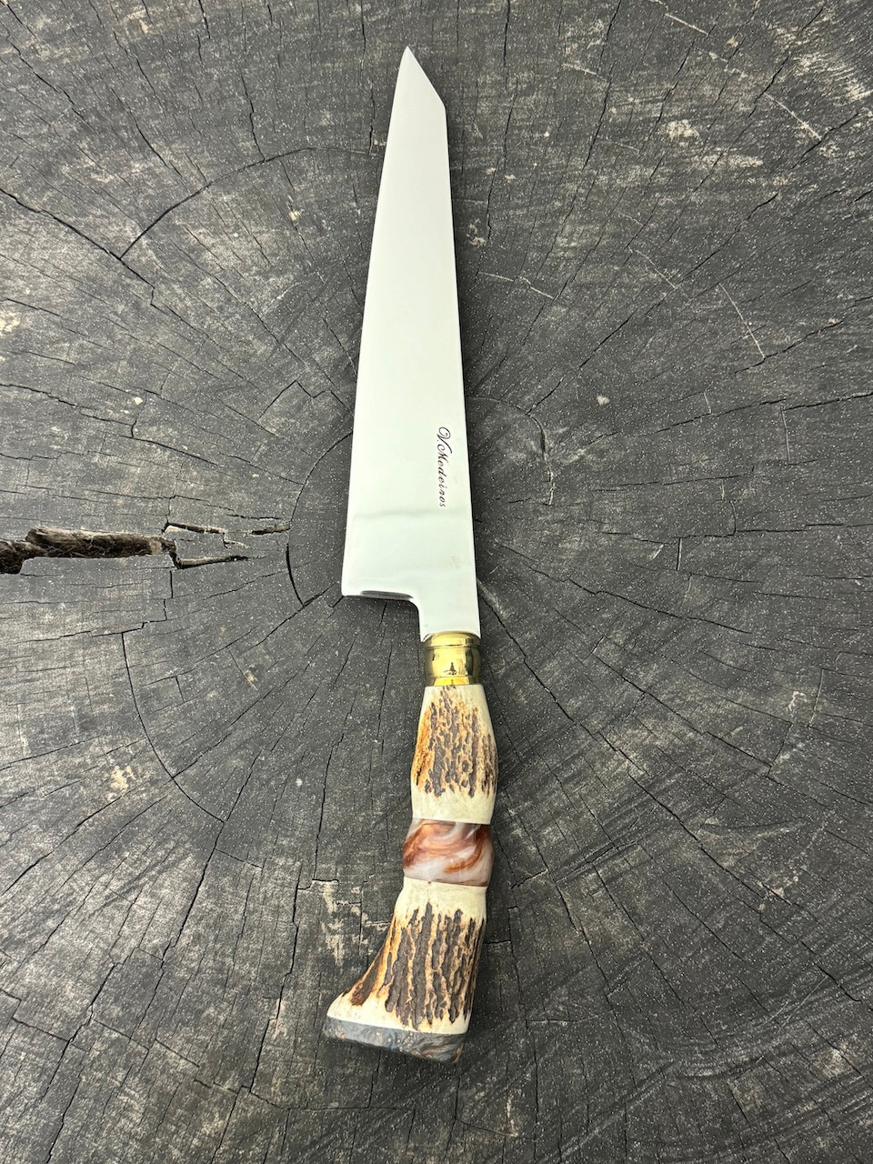 8&quot; Branca Knife, Deer Antler, SS440 - 210mm