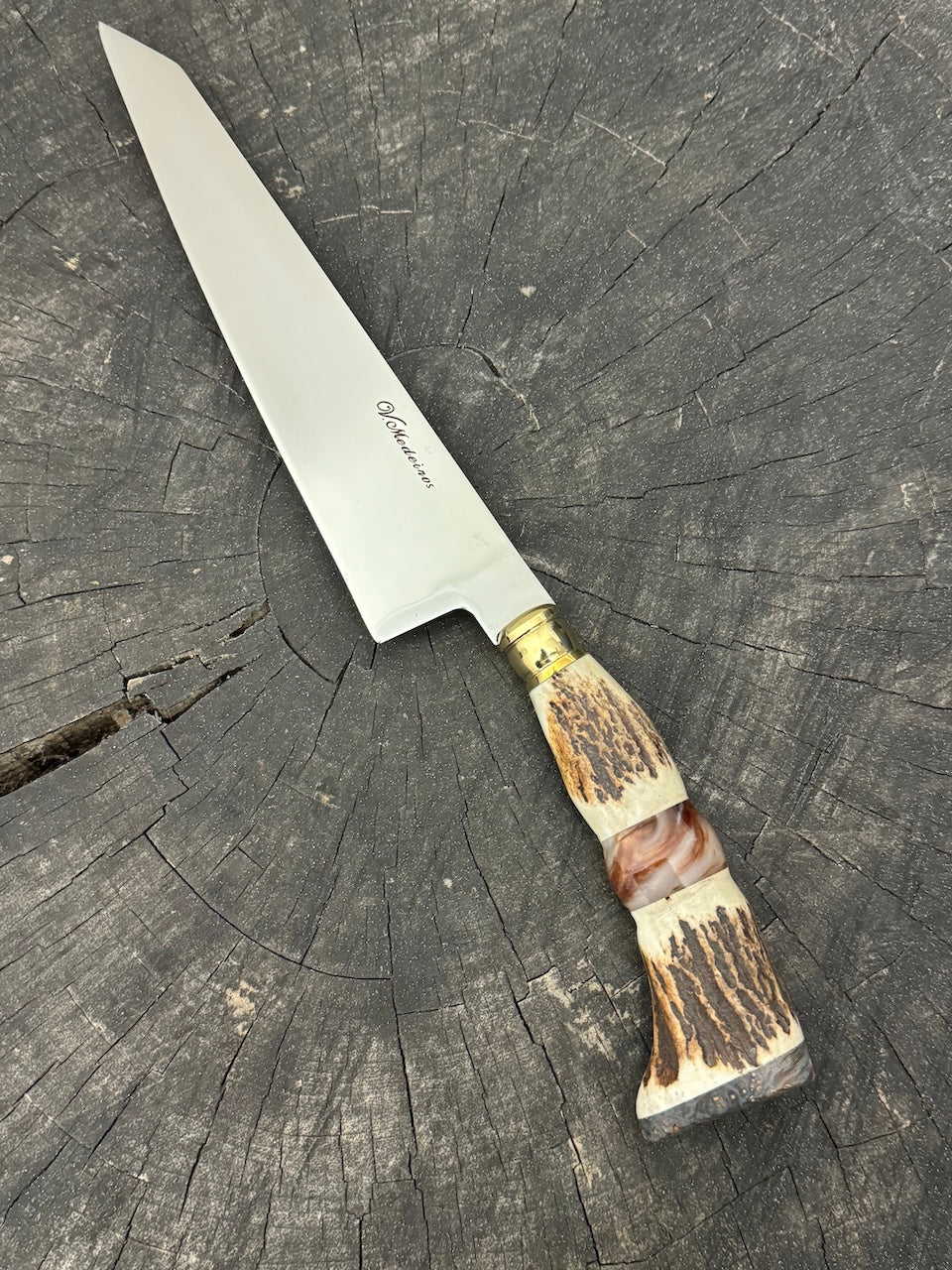 8&quot; Branca Knife, Deer Antler, SS440 - 210mm